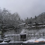 雪の百済寺貴見院
